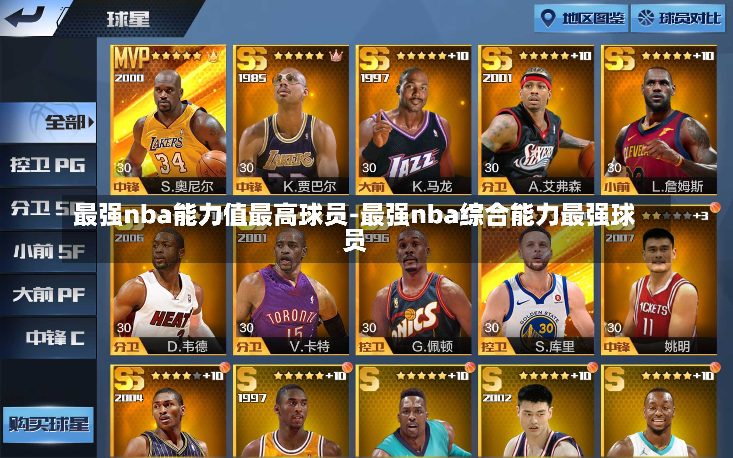 最强nba能力值最高球员-最强nba综合能力最强球员