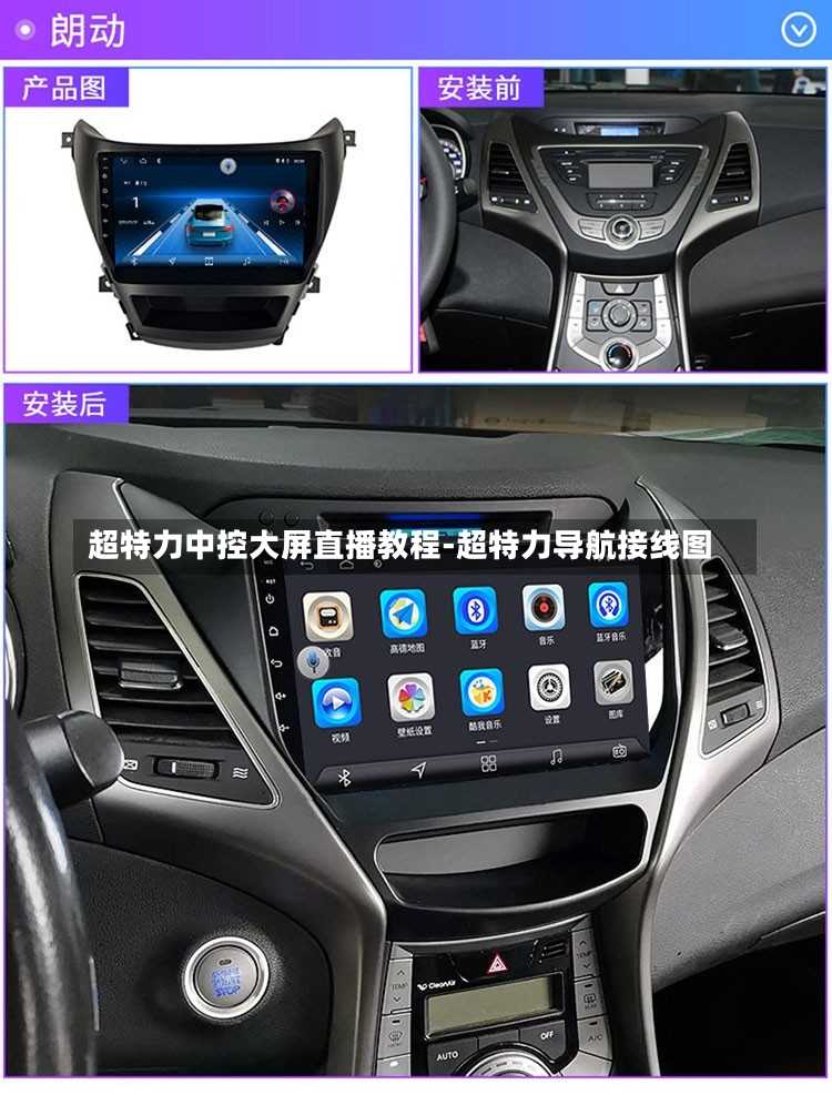 超特力中控大屏直播教程-超特力导航接线图