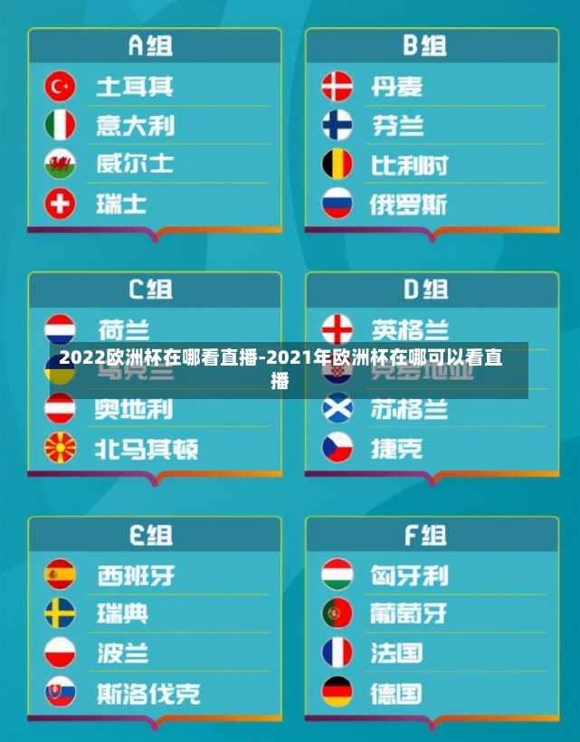 2022欧洲杯在哪看直播-2021年欧洲杯在哪可以看直播