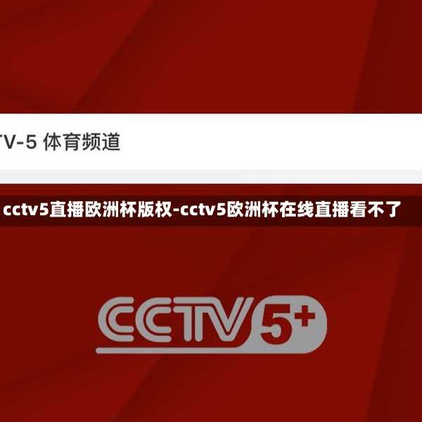 cctv5直播欧洲杯版权-cctv5欧洲杯在线直播看不了
