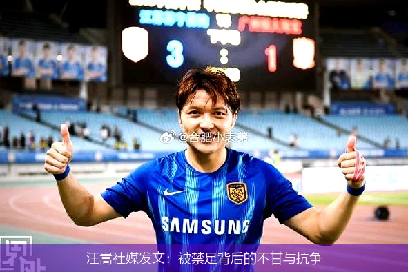 汪嵩社媒发文：被禁足背后的不甘与抗争